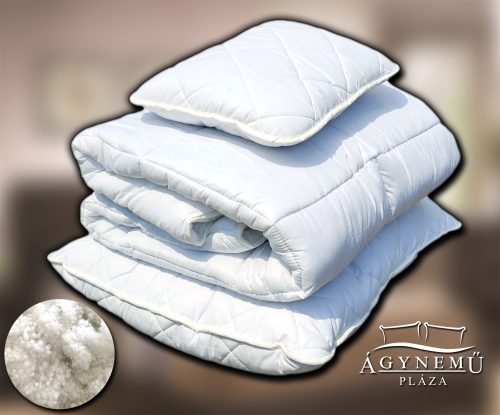 Antiallergén szilikon golyós paplan garnitúra vastag, paplan + kispárna + nagypárna