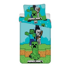   Minecraft Survival Mode Ágyneműhuzat garnitúra, 140x200 cm, 70x90 cm