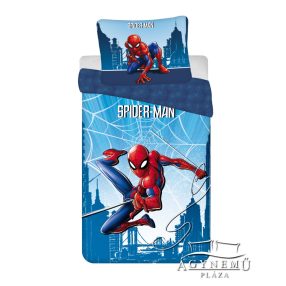   Spider-Man, Pókember mintázatú ágyneműhuzat garnitúra, 140x200 cm ágynemű garnitúra