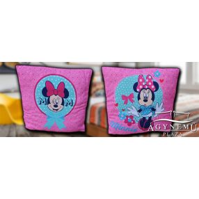 Minnie egér, díszpárna 40x40 cm kétoldalas párna
