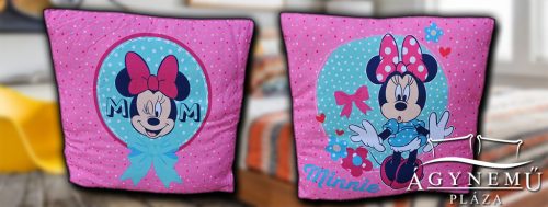 Minnie egér, díszpárna 40x40 cm kétoldalas párna