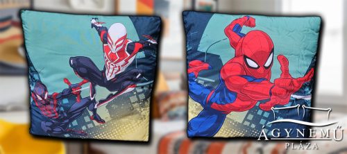 Spider-man, Pókember, díszpárna 40x40 cm kétoldalas párna
