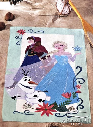Jégvarázs, Frozen 70x140 cm pamut törölköző