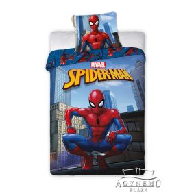   Spider-Man, Pókember mintázatú ágyneműhuzat garnitúra, 140x200 cm ágynemű garnitúra