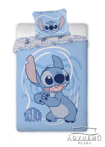 Lilo & Stitch mintázatú ágyneműhuzat garnitúra 2 részes 140x200 cm ágynemű garnitúra