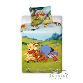   Micimackó ágyneműhuzat garnitúra, gyerek ovis ágynemű garnitúra