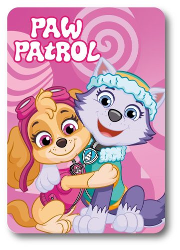 Mancs őrjárat 100x140 cm mikroplüss polár pléd