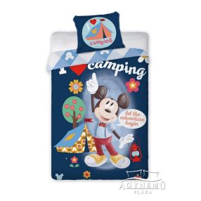  Mickey egér mintázatú ágyneműhuzat garnitúra 2 részes 140x200 cm ágynemű garnitúra