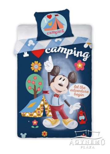 Mickey egér mintázatú ágyneműhuzat garnitúra 2 részes 140x200 cm ágynemű garnitúra