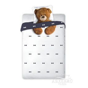 Plüss macis Ágyneműhuzat garnitúra, 140x200 cm, 70x90 cm