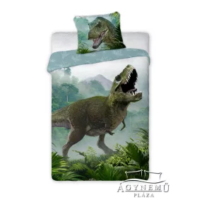   T-Rex dínós Ágyneműhuzat garnitúra, 140x200 cm, 70x90 cm