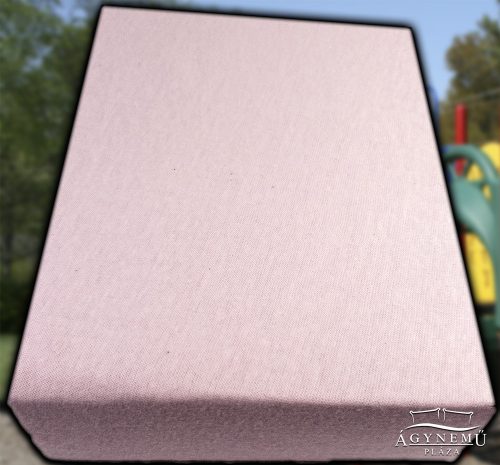Jersey gumis lepedő 70x140 cm, Rózsaszín gumis lepedő