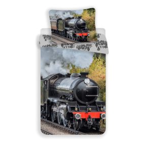Gőzmozdony Ágyneműhuzat garnitúra, 140x200 cm, 70x90 cm