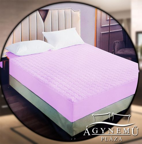Gumis matracvédő lepedő 180x200 cm, Rózsaszín