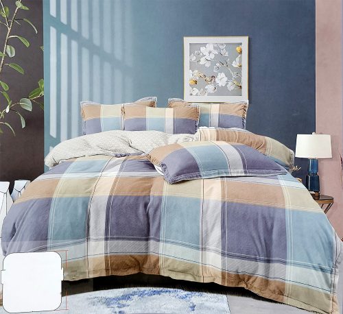 3 részes ágyneműhuzat garnitúra, ágyneműhuzat szett, pasztell Csíkos ágynemű