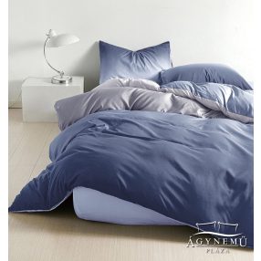   Ágyneműhuzat garnitúra, 7 részes pamut ágyneműhuzat szett, Kék ágynemű