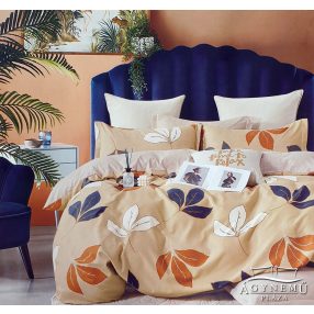   Ágyneműhuzat garnitúra, 7 részes ágynemű garnitúra szett, Sárga virágos ágynemű