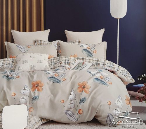 Ágyneműhuzat garnitúra, 7 részes ágynemű garnitúra szett, Pasztell virágos ágynemű