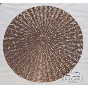 Asztalközép, 38 cm, Rose Gold asztali alátét