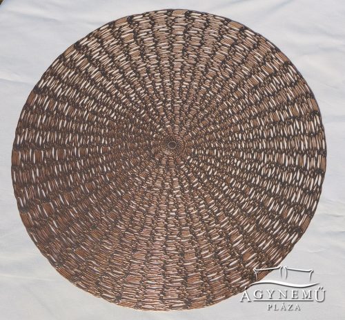 Asztalközép, 38 cm, Rose Gold asztali alátét