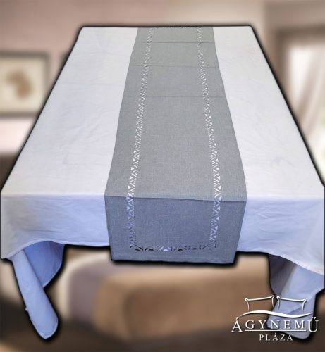 Asztalközép, 40x170 cm, Szürke asztalterítő