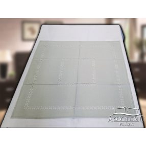 Asztalközép, 85x85 cm, világos Szürke asztalterítő