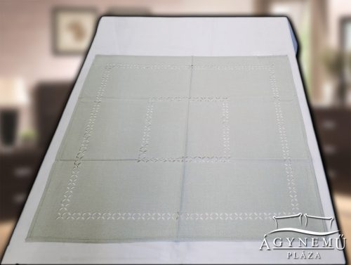 Asztalközép, 85x85 cm, világos Szürke asztalterítő