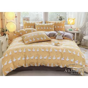   Gyerek ágynemű, ovis ágynemű garnitúra, 100x140 cm ovis ágyneműhuzat, Kacsás