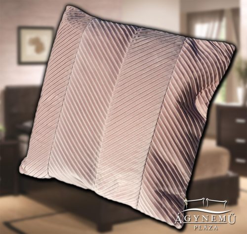 Díszpárna, Rose gold 45x45 cm