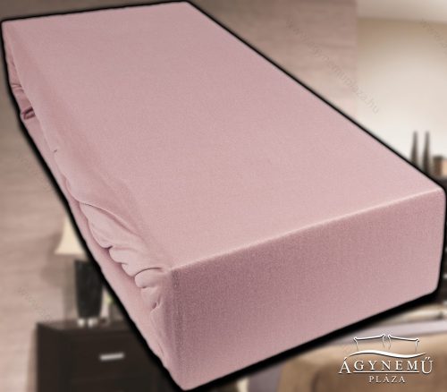 Jersey gumis lepedő 140x200 cm, pasztell Rózsaszín gumis lepedő