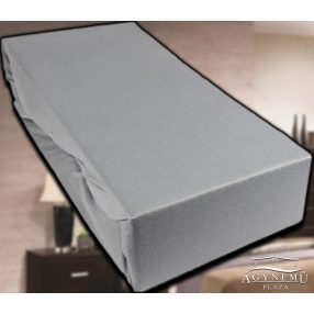   Jersey gumis lepedő 160x200 cm, Sötét szürke2 gumis lepedő