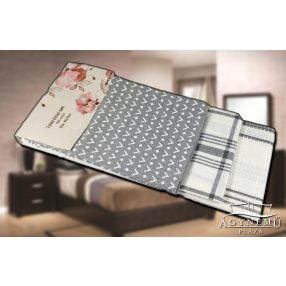   3 részes, mintás Vastag konyharuha szett, 45x70 cm, Szürke nyilas konyhakendő