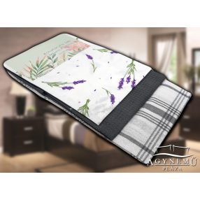   3 részes, mintás Vastag konyharuha szett, 45x70 cm, Szürke levendula konyhakendő