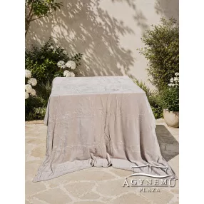   Ágytakaró pléd, polár pléd, mikroszálas plüss pléd, 230x200 cm Mogyoróbarna