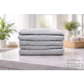   5 részes Frottír törölköző, 50x100 cm törölköző, nyomott mintás törölköző