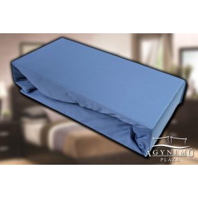 Jersey gumis lepedő 200x200 cm, Türkiz kék gumis lepedő