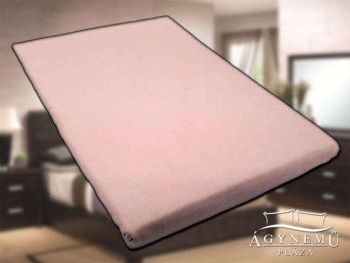 Pamutvászon, pamut lepedő, vászon lepedő 140x220 cm, Rózsaszín