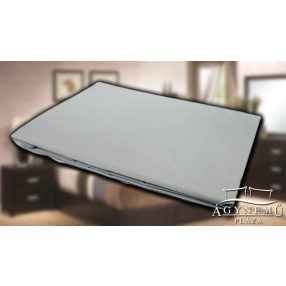   Pamutvászon, pamut lepedő, vászon lepedő 220x240 cm, Szürke