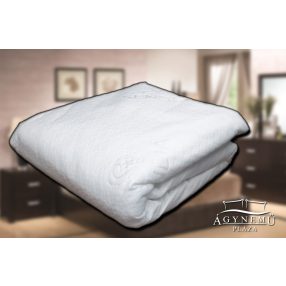   Vízhatlan gumis matracvédő lepedő, 230x200 cm matracvédő, Fehér