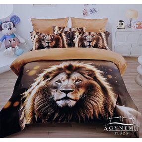   3 részes ágyneműhuzat, ágynemű garnitúra, figyelő Oroszlán ágynemű