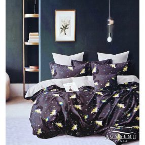   7 részes ágyneműhuzat garnitúra, ágynemű garnitúra szett, szürke mintás