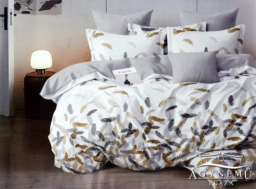 7 részes ágyneműhuzat garnitúra, ágynemű garnitúra szett, szürke Madártollas