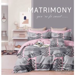   7 részes ágyneműhuzat garnitúra, ágynemű garnitúra szett, szürke Absztrakt