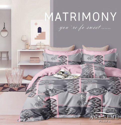 7 részes ágyneműhuzat garnitúra, ágynemű garnitúra szett, szürke Absztrakt