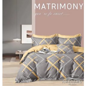   7 részes ágyneműhuzat garnitúra, ágynemű garnitúra szett, Szürke csíkos