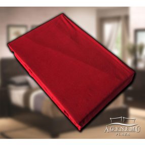 Gumis lepedő 230x200 cm, pamutvászon gumis lepedő, Bordó