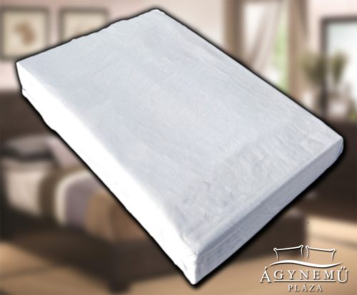 Gumis lepedő 140x200 cm, pamutvászon gumis lepedő, Fehér