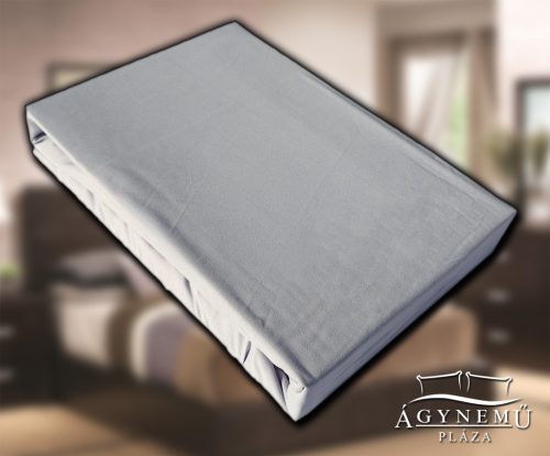 Gumis lepedő 140x200 cm, pamutvászon gumis lepedő, Szürke