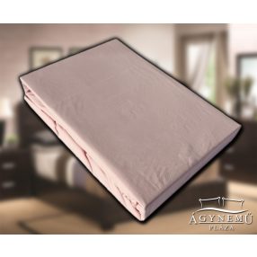   Gumis lepedő 230x200 cm, pamutvászon gumis lepedő, Rózsaszín