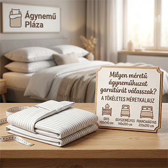Milyen méretű ágyneműhuzat garnitúrát válasszak? A tökéletes méretkalauz